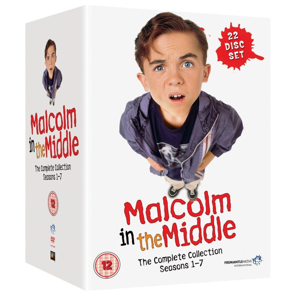Revelation Films Malcolm In The Middle - The Complete Collection | Seasons 1-7 Dvd Boxset