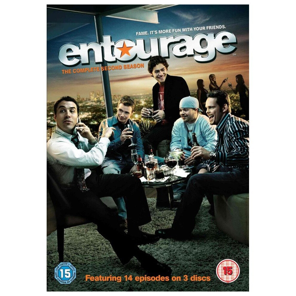 Warner Bros Entourage: Complete Hbo Season 2 [2007] (Dvd)