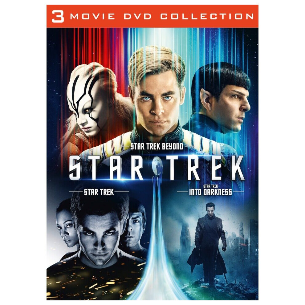 Star Trek, Star Trek Into Darkness & Star Trek Beyond [2016] (DVD)