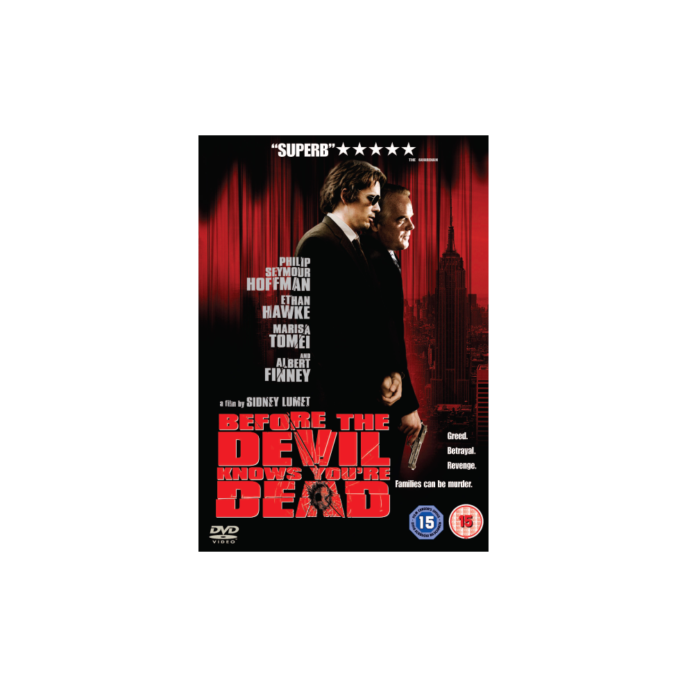 Entertainment In Film Before The Devil Knows You're Dead Dvd [2008]