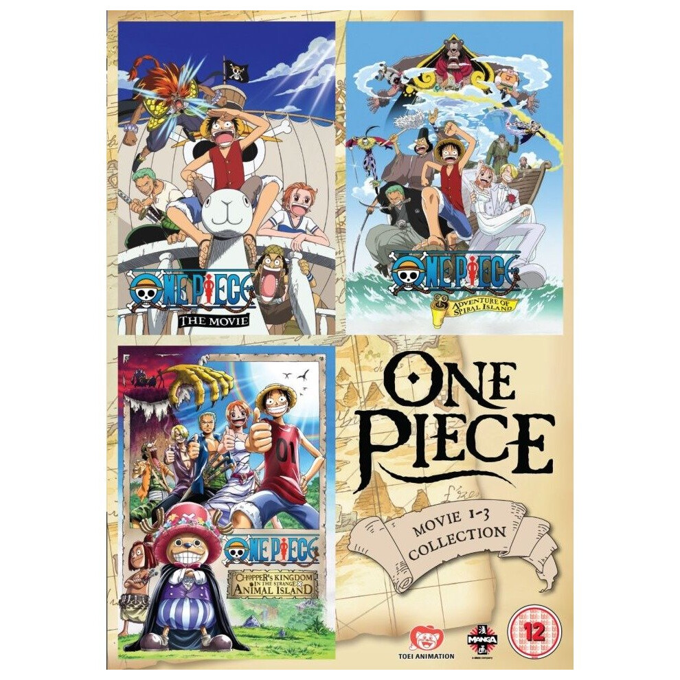 One Piece Movie Collection 1 - Films 1 to 3 DVD [2014]