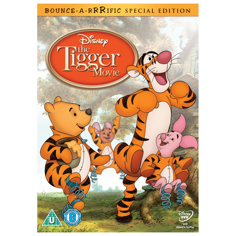 Walt Disney The Tigger Movie Dvd [2012]