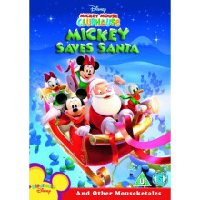 Mickey Mouse Clubhouse: Mickey Saves Santa DVD (2008) – Three Christmas Adventures with Mickey & Friends - Refurbished