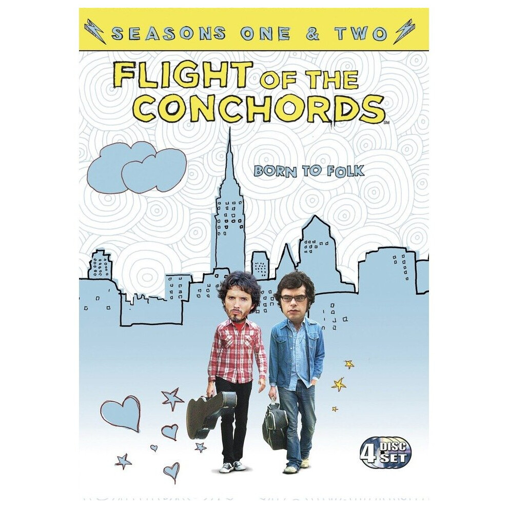 Warner Bros Flight Of The Conchords - Complete Hbo Season 1 & 2 (Dvd)
