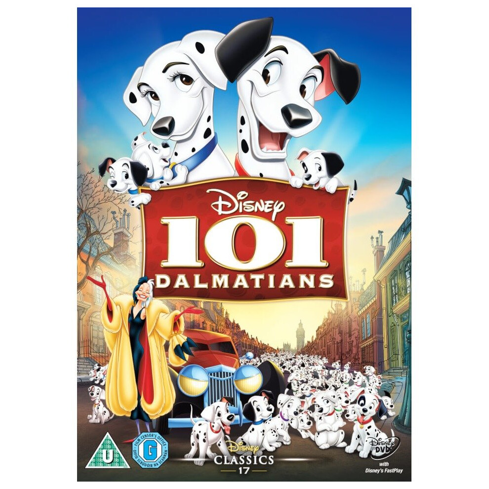 Walt Disney 101 Dalmatians Dvd [2012]