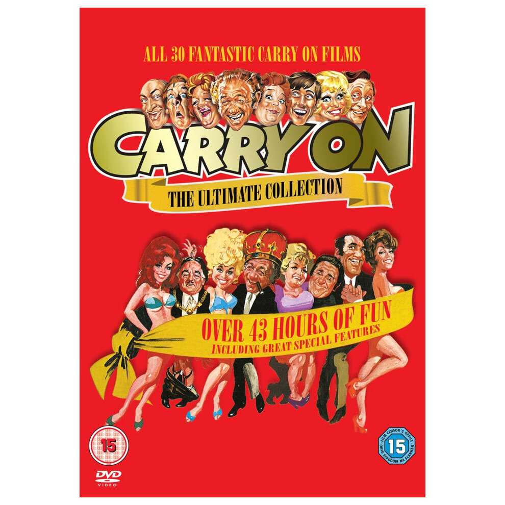 'Carry On' Complete 30-Film Collection DVD Boxset (2013)