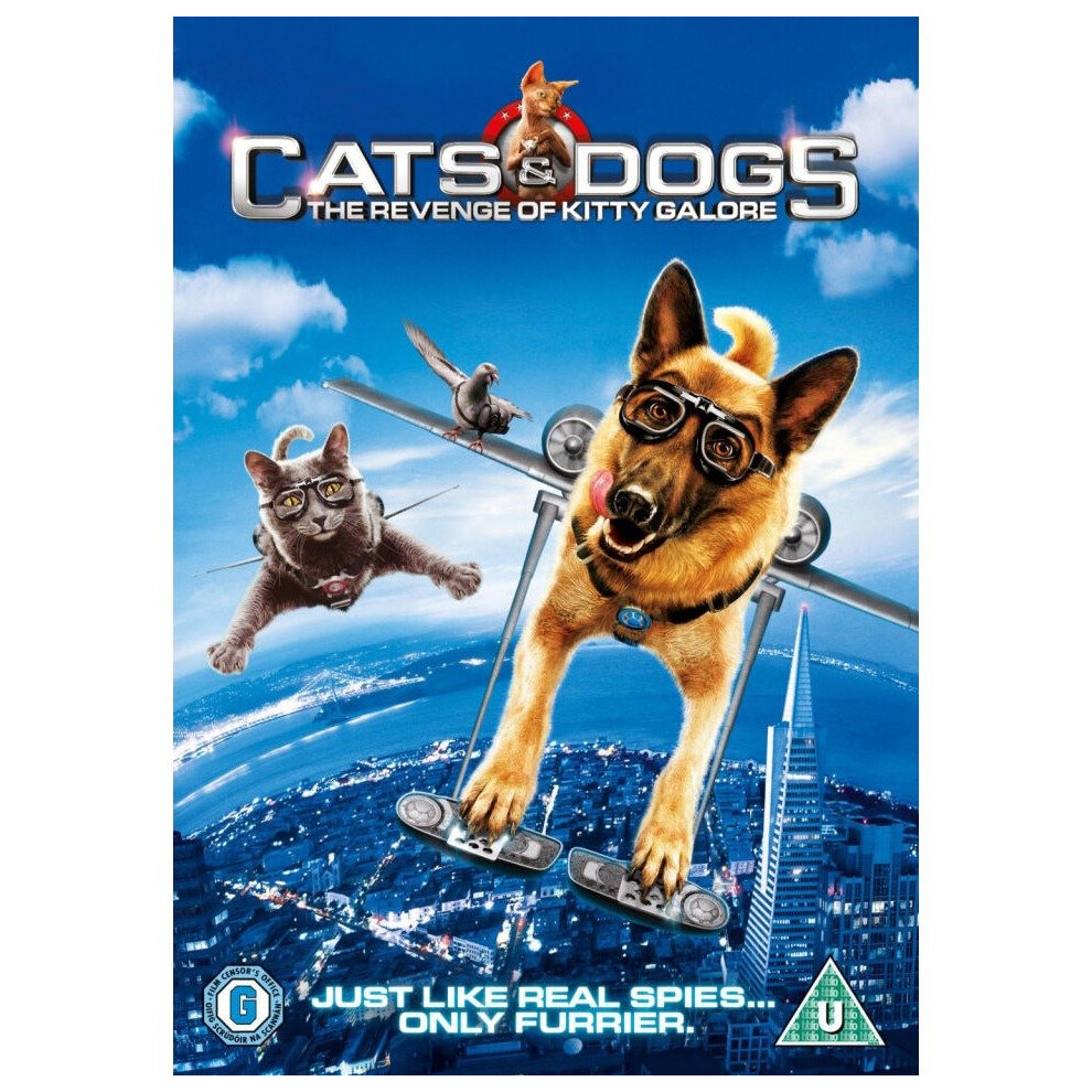 Warner Bros Cats & Dogs 2 - The Revenge Of Kitty Galore Dvd [2010]