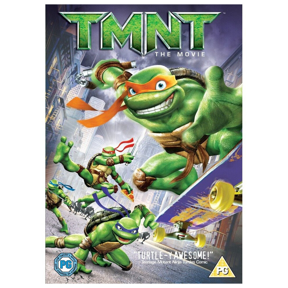 TMNT: Teenage Mutant Ninja Turtles - The Movie (2007 DVD) - CGI Action Adventure