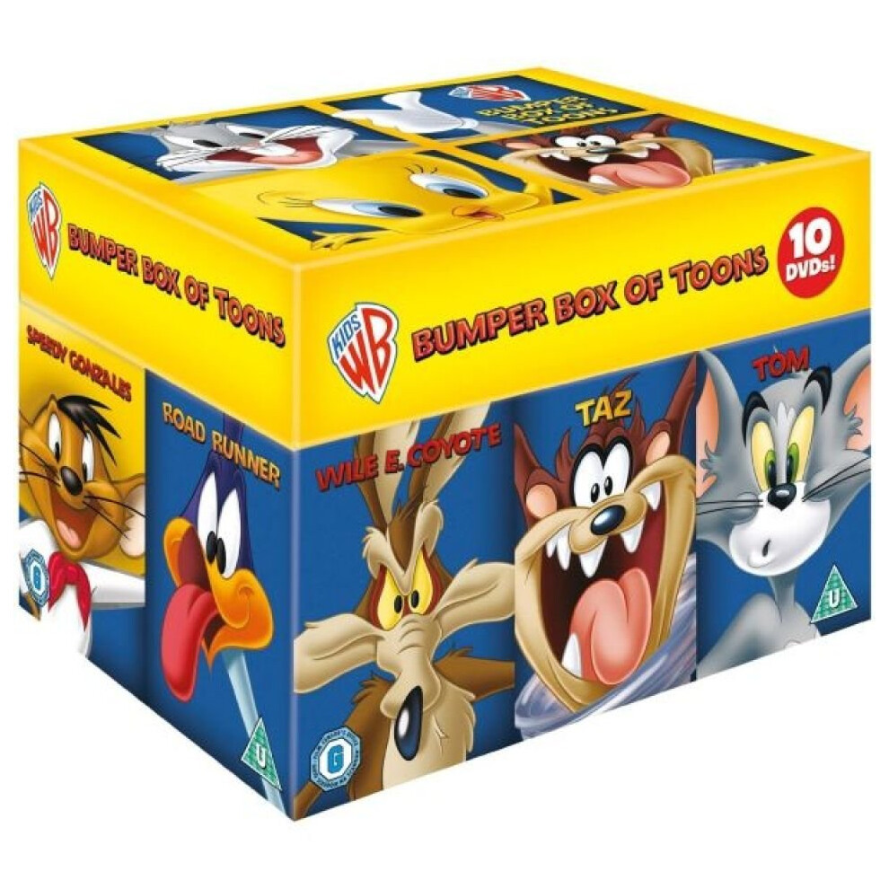 Looney Tunes (DVD) Ten-Volume Classic Cartoons Collection featuring Bugs Bunny, Road Runner, Wile E. Coyote & Speedy Gonzales