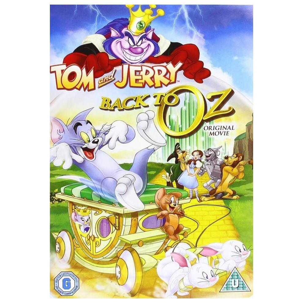 Warner Bros Tom And Jerry: Back To Oz [2016] (Dvd)