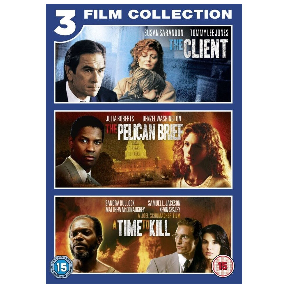 Warner Bros The Client/The Pelican Brief/A Time To Kill Triple Pack [2012] (Dvd)