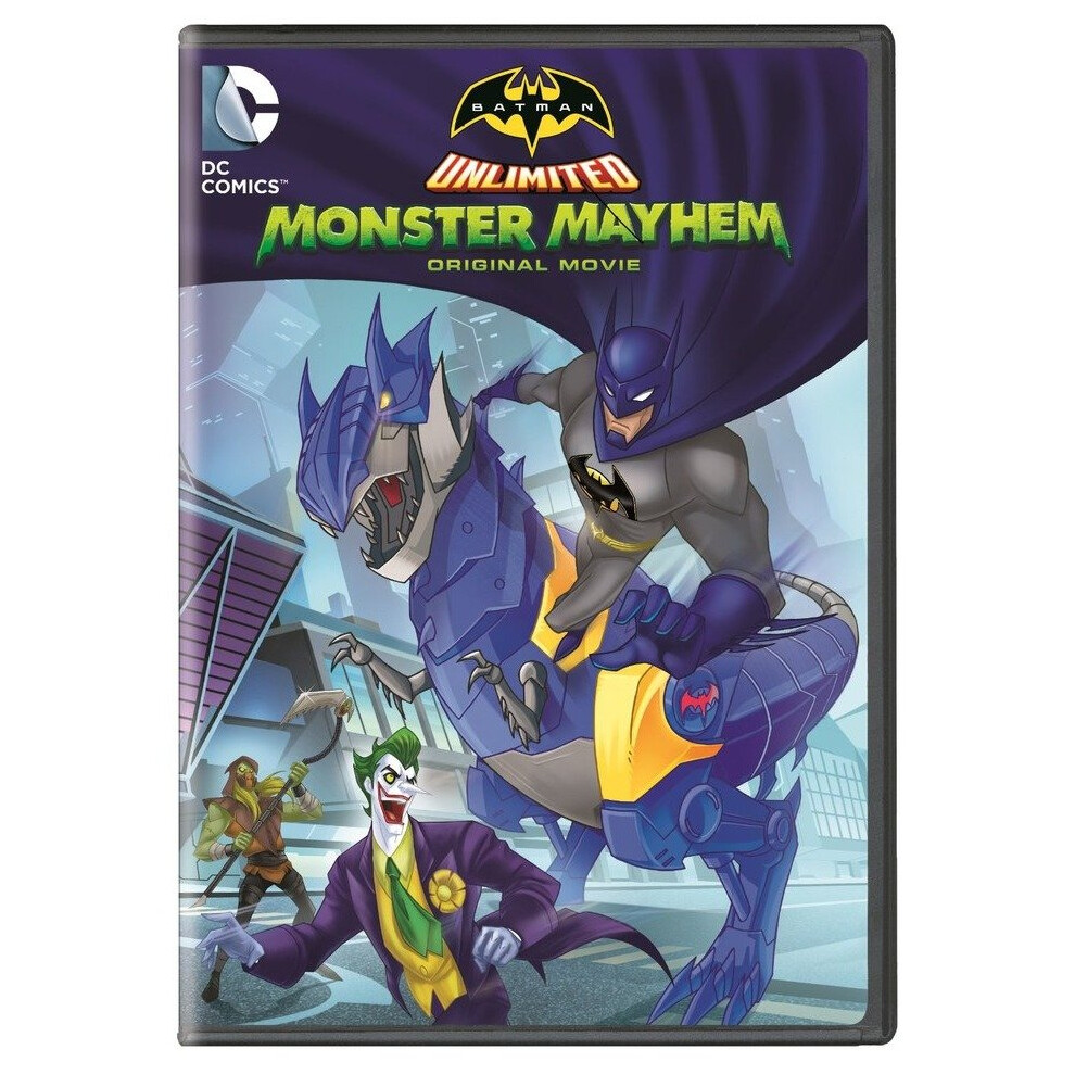 Warner Bros Dc Batman Unlimited - Monster Mayhem Dvd [2015] Silver