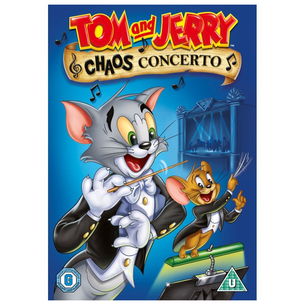 Warner Bros Tom And Jerry - Chaos Concerto Dvd [2014]