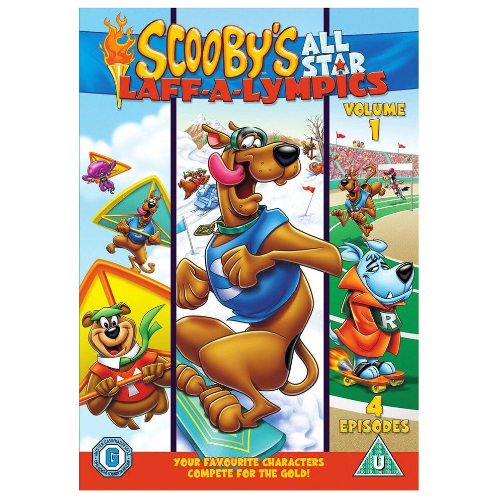 Warner Bros Scooby Doo - Scoobys Laff-A-Lympics Volume 1 Dvd [2016]