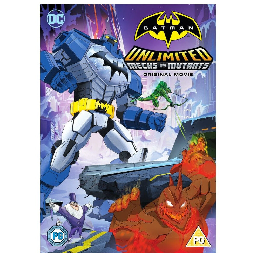 Warner Bros Batman Unlimited: Mech Vs Mutants (Dvd)