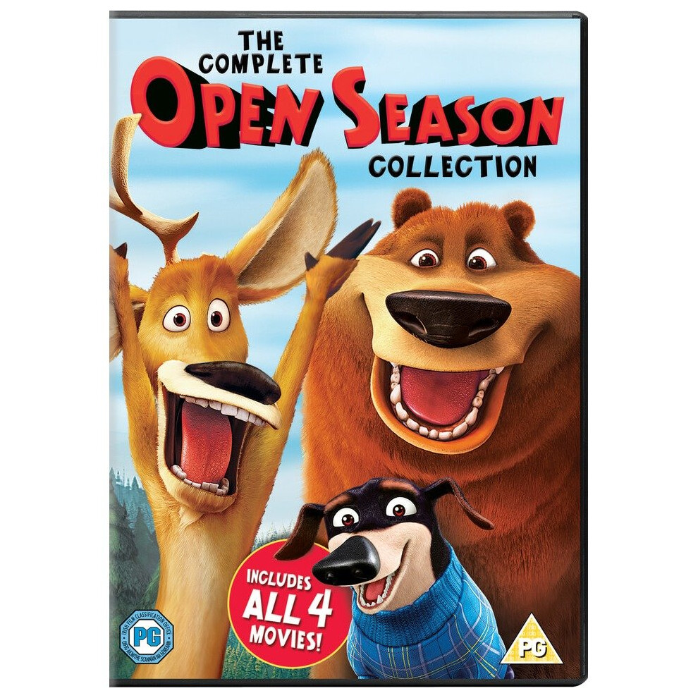 Open Season / Open Season 2 / Open Season 3 / Open Season 4 DVD [2016]