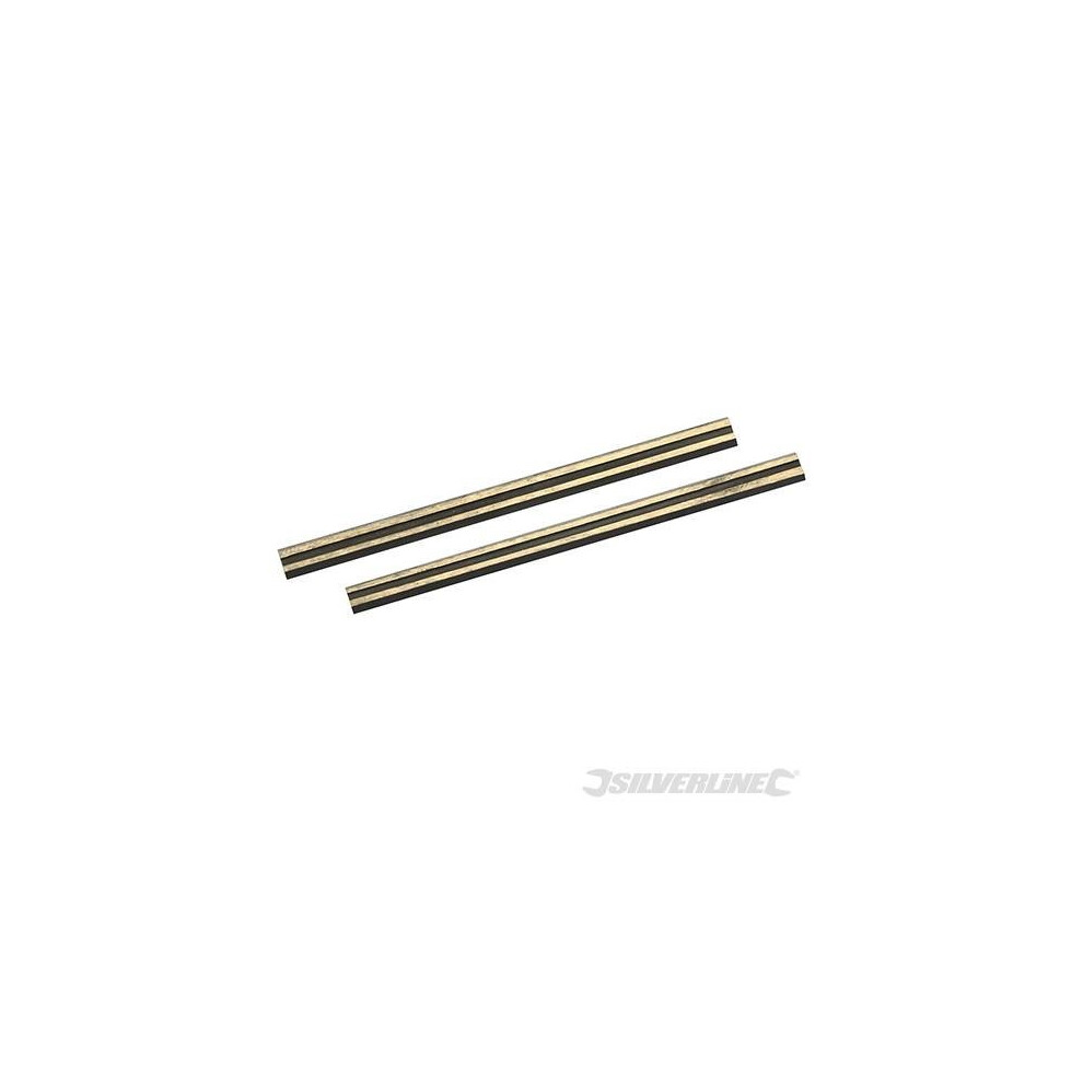 Tungsten Carbide Planer Blades 2pk 80 x 5.5 x 1.1mm