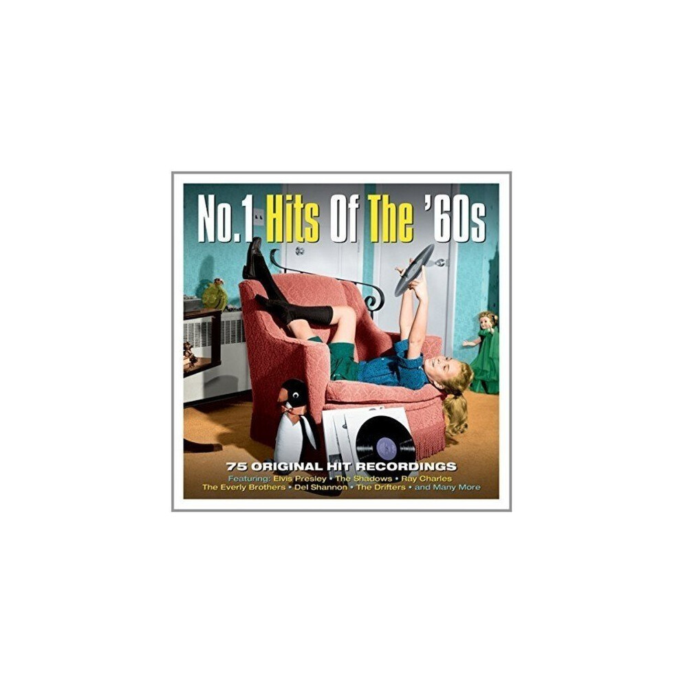 No.1 Hits Of The 60s 3-CD NEW SEALED Elvis Presley/Shadows/Del Shannon/Marcels+ - Image 4