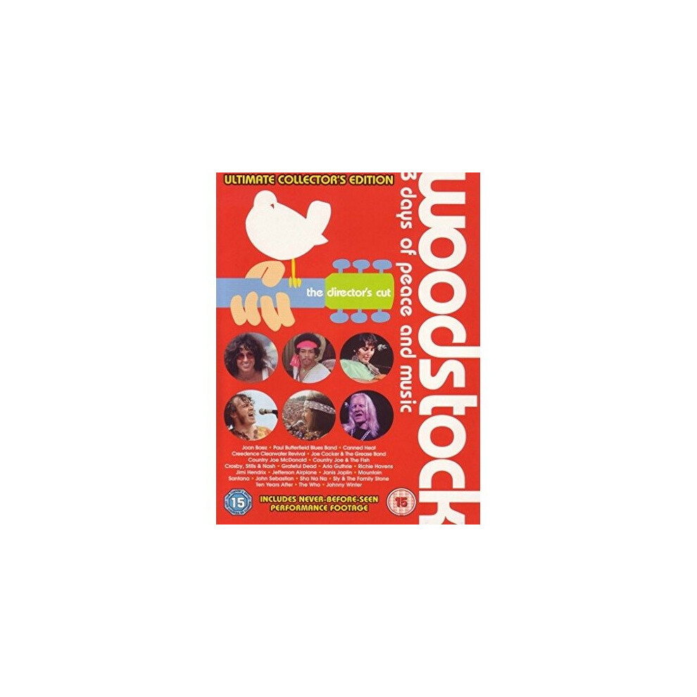 Warner Bros Woodstock 3 Days Of Peace & Music: Ultimate Collector's Edition (Dvd)