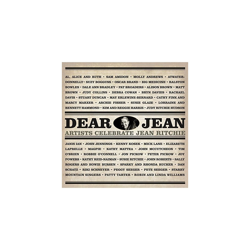 Black Dear Jean: Artists Celebrate Jean Ritchie [Cd]