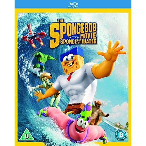 The Spongebob Movie - Sponge Out Of Water Blu-Ray [2015]