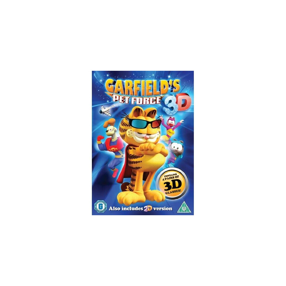 Garfield - Pet Force 3D DVD [2010]