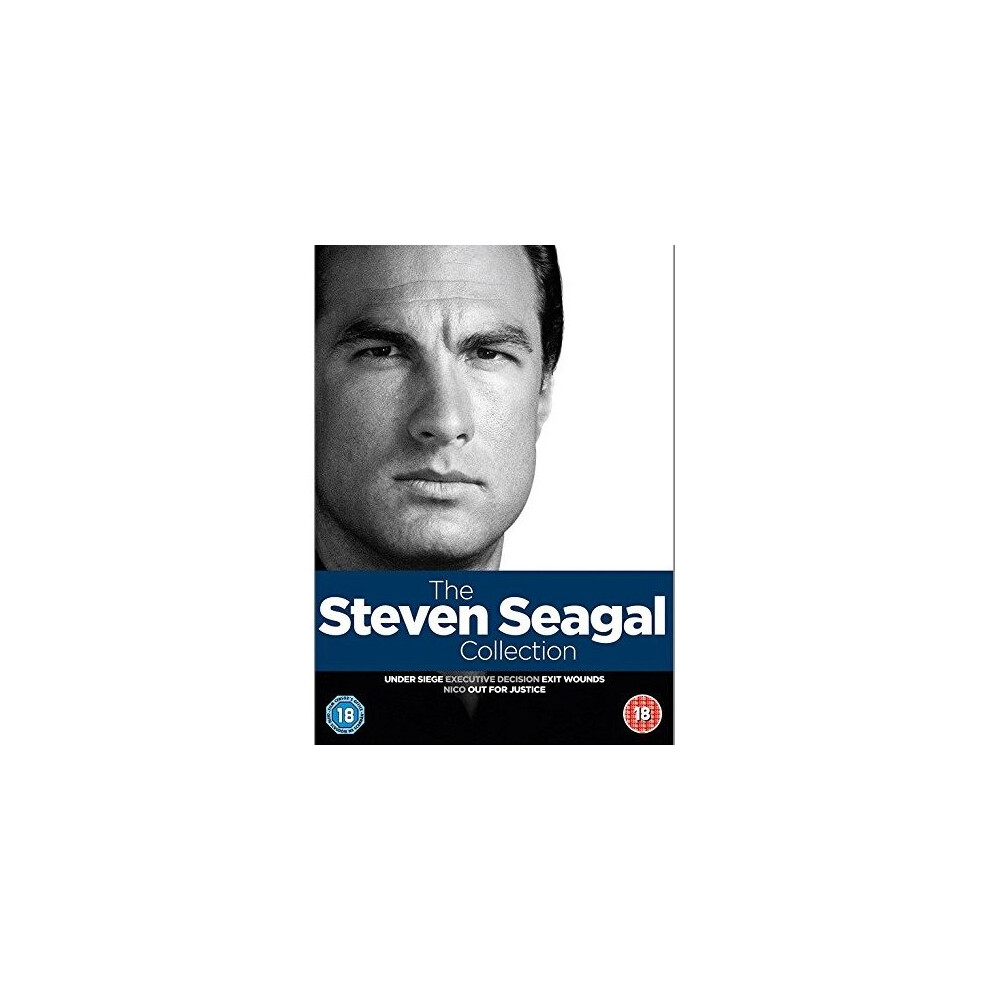 Warner Bros Steven Seagal Legacy 2011 - Under Siege / Executive Decision / Exit Wounds / Nico / Out For Justice (Dvd)