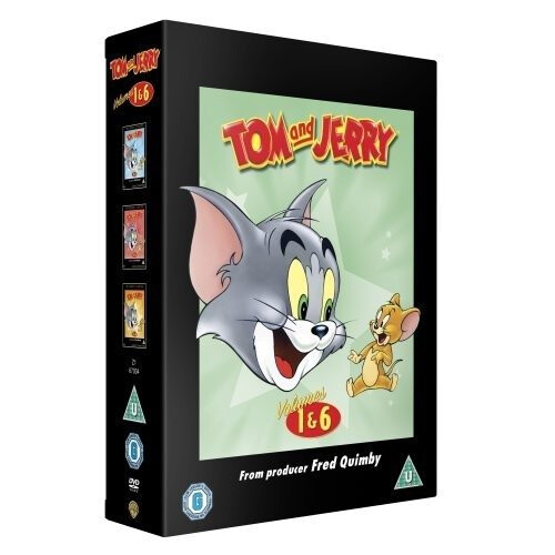 Warner Bros Tom And Jerry - Complete Volumes 1-6 (DVD)
