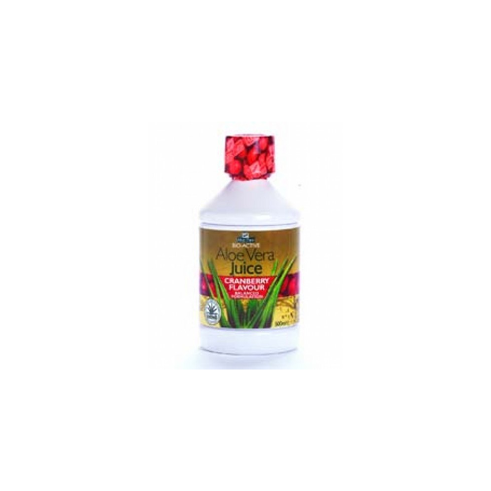 Aloe Pura Aloe Vera Juice Max Strength Cranberry 500ml