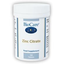 Biocare Zinc Citrate 180 Tablets