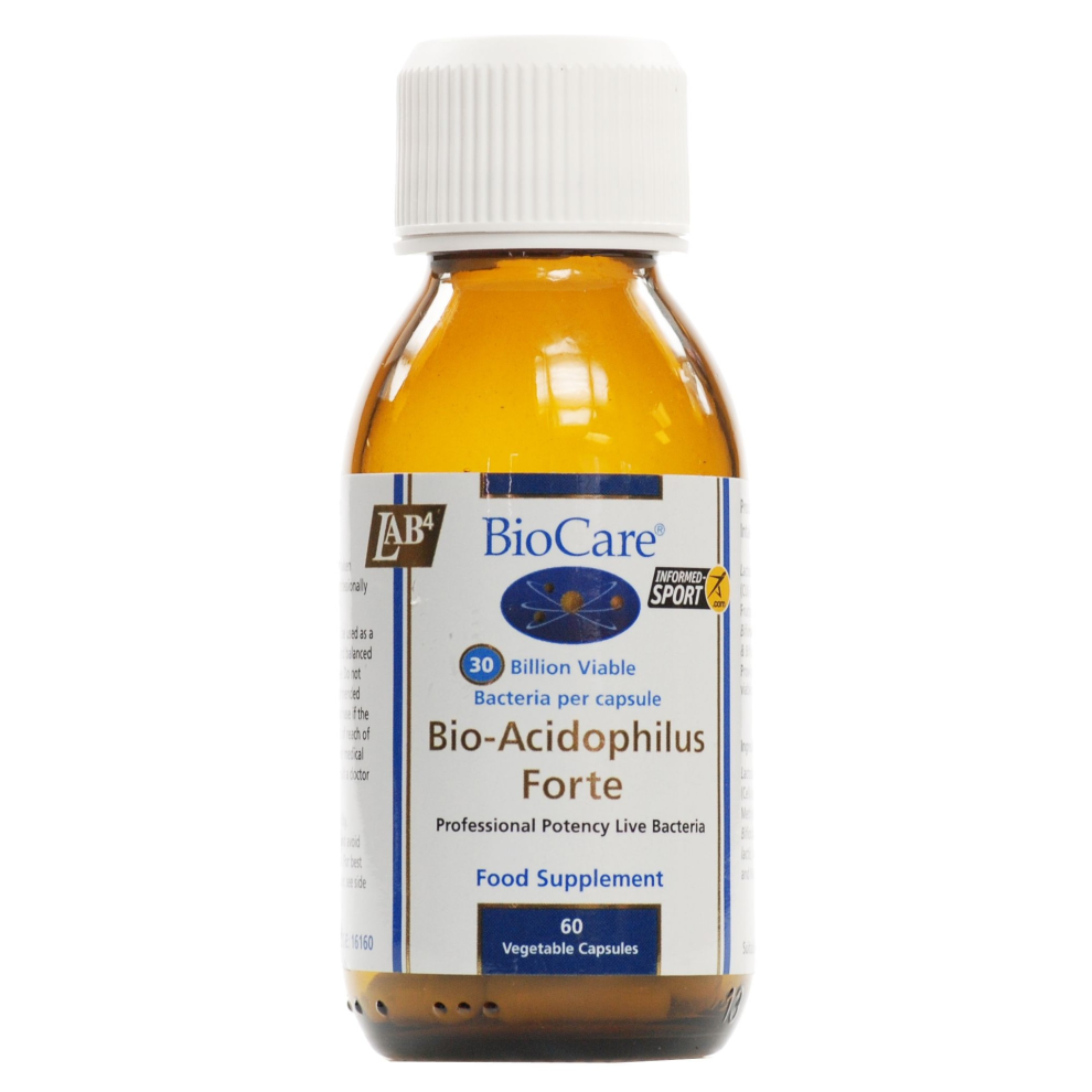 Biocare Bio-acidophilus Forte 30 Capsules