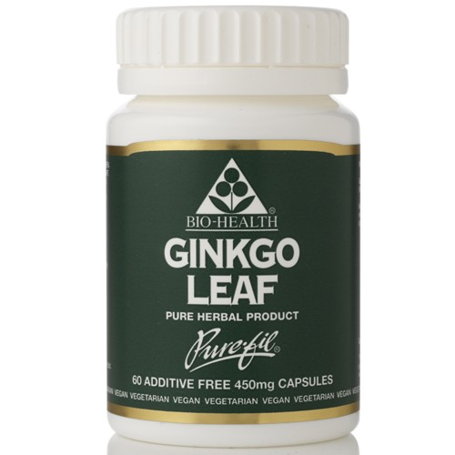 Bio Health Ginkgo Leaf 60 Capsules