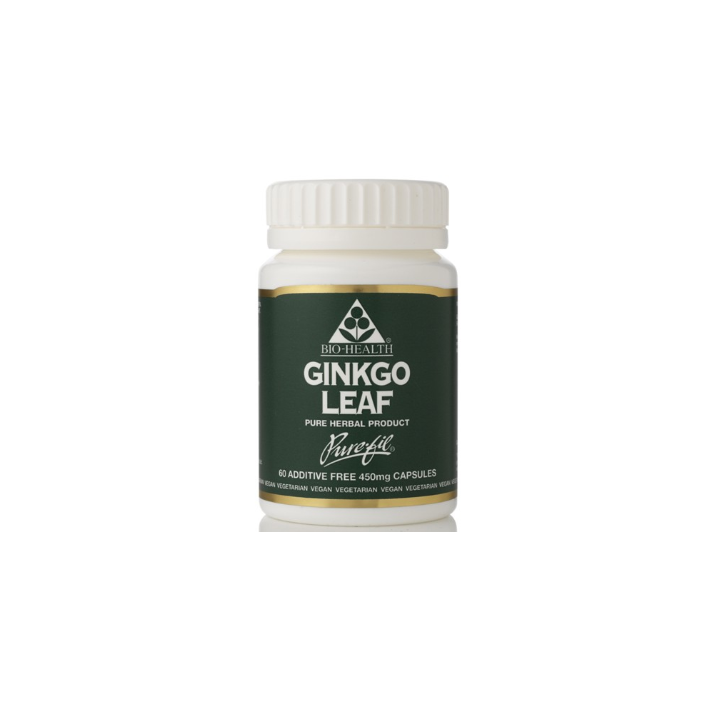 Bio Health Ginkgo Leaf 60 Capsules