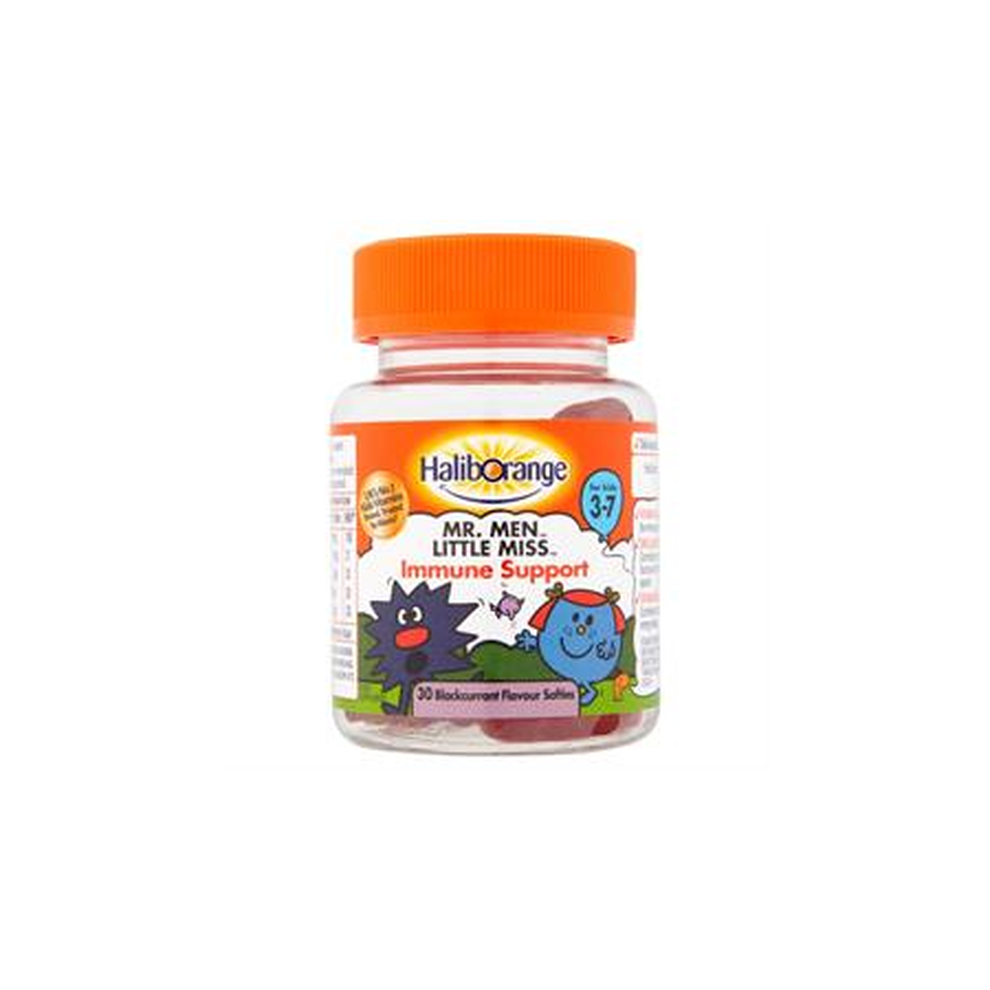 Haliborange Haliborange Mr. Men Little Miss Immune Support for Kids 3-7 30 Bl