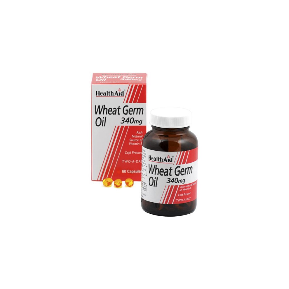 Healthaid Wheat Germ Oil 340mg Capsules 60's