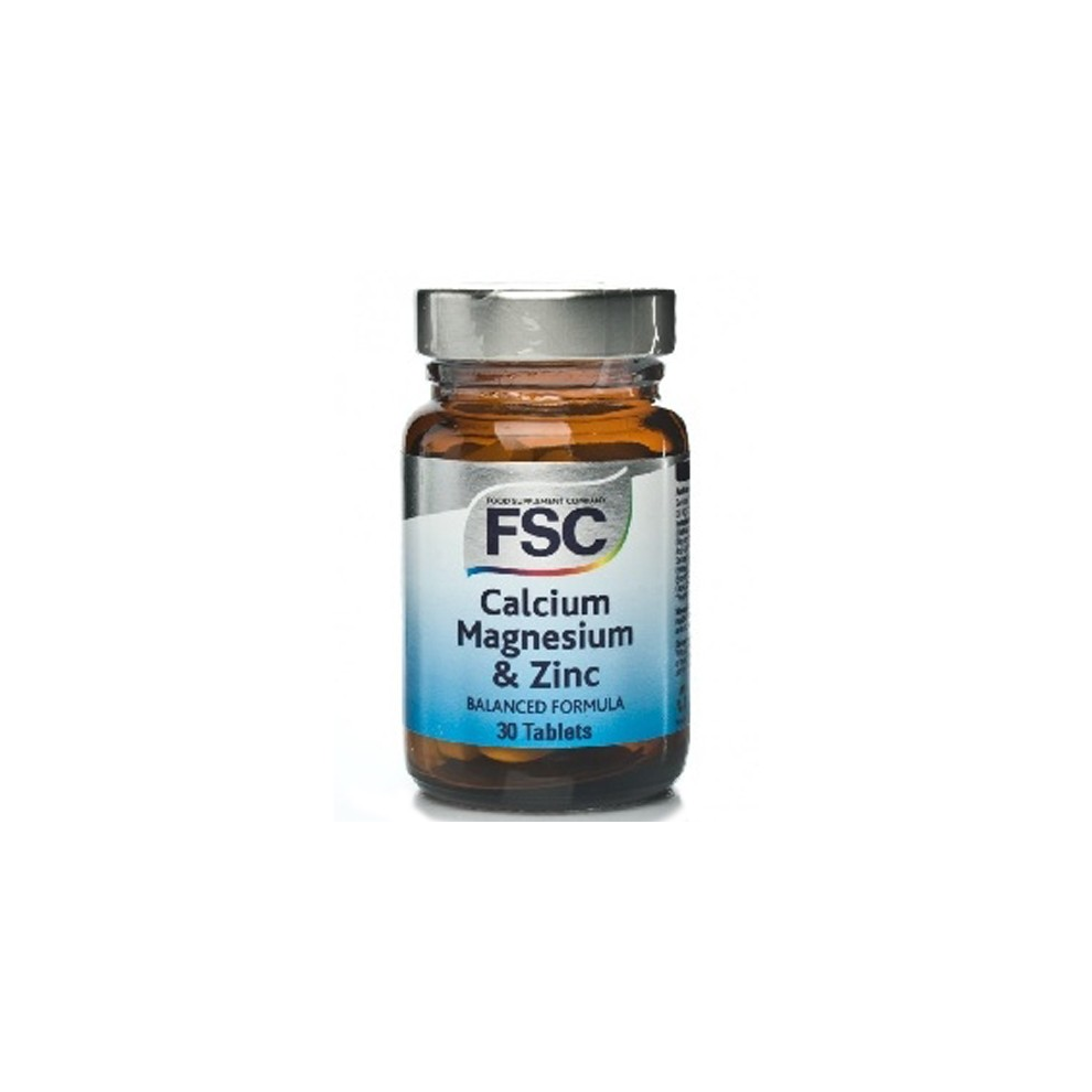 Fsc Calcium Magnesium & Zinc 30 Tablets