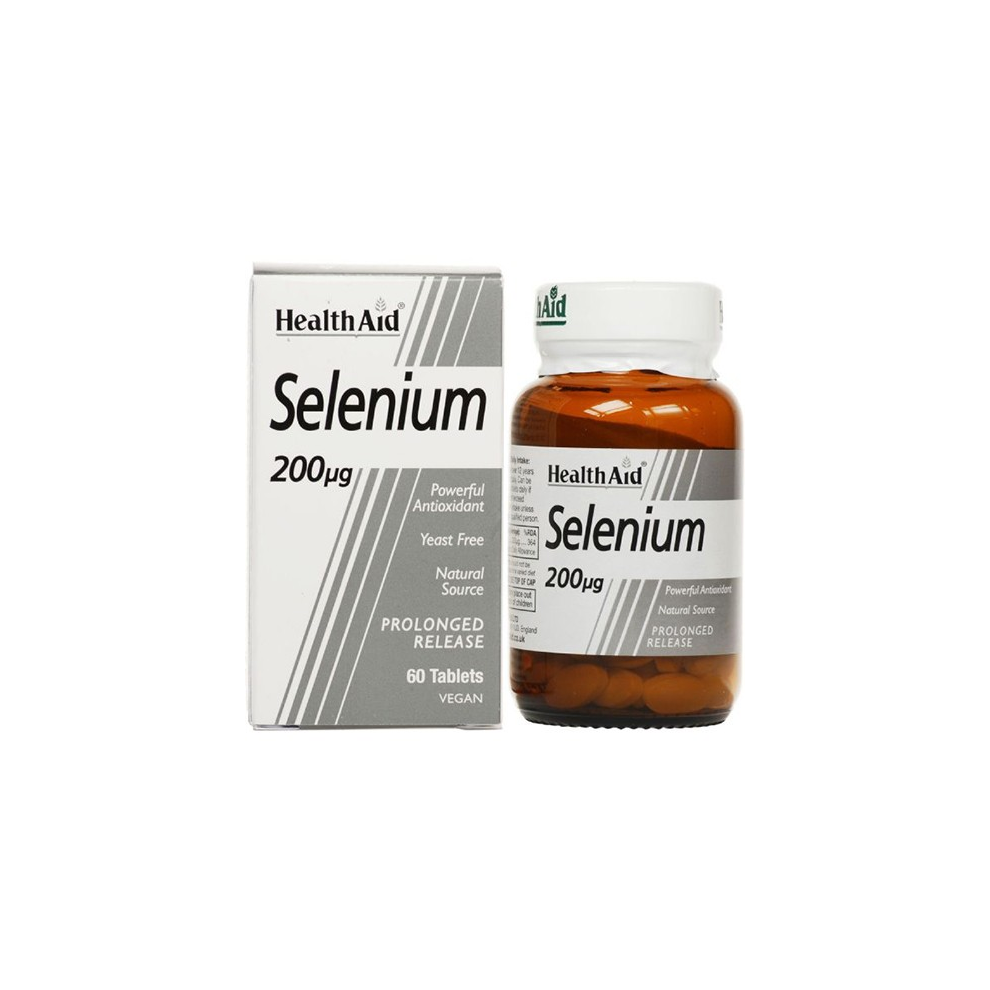 Healthaid Selenium 200ug - Prolonged Release  Tablets 60's