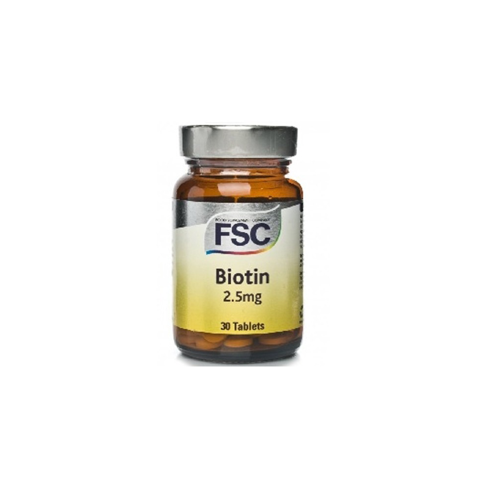 Fsc Biotin 2.5Mg 30 Tablets
