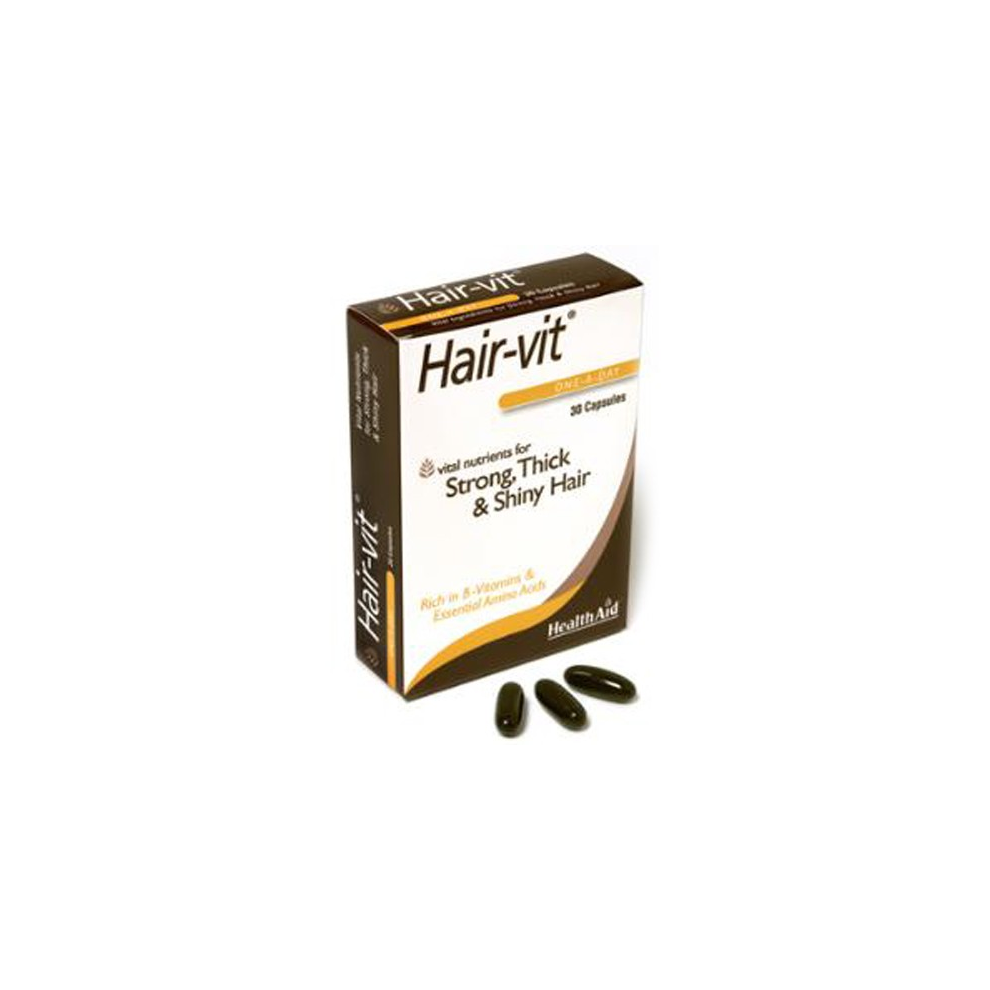Health Aid Healthaid Hair-Vit Blister - 30 Capsules