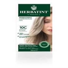 Herbatint Swedish Blonde 10c, 150ml - Ammonia- and Alcohol-Free, Fragrance-Free, Gentle Permanent Vegan Hair Colour