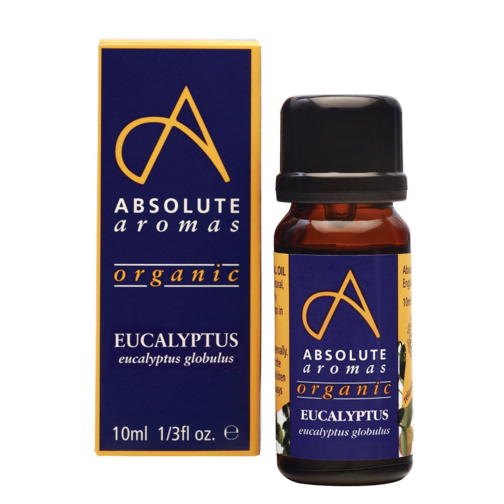 Absolute Aromas Organic Eucalyptus Globulus Oil 10Ml