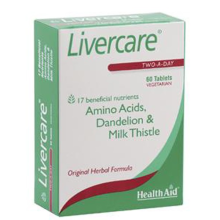 Healthaid Livercare(red -uk) Blister - 60 Tablets
