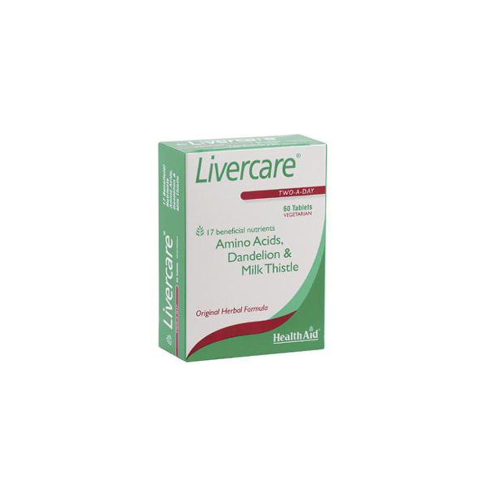 Healthaid Livercare(red -uk) Blister - 60 Tablets