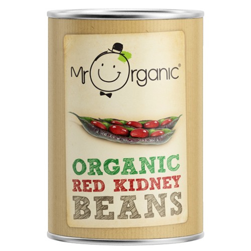 Mr Organic Organic Red Kidney Beans 400g Tin