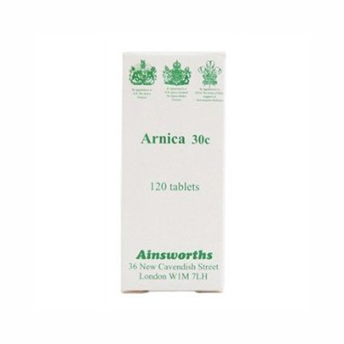 Ainsworths Arnica 30c Single Counter Remedy 120 Tabs