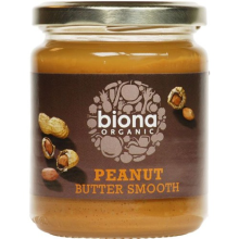Biona Organic Peanut Butter Smooth 500g