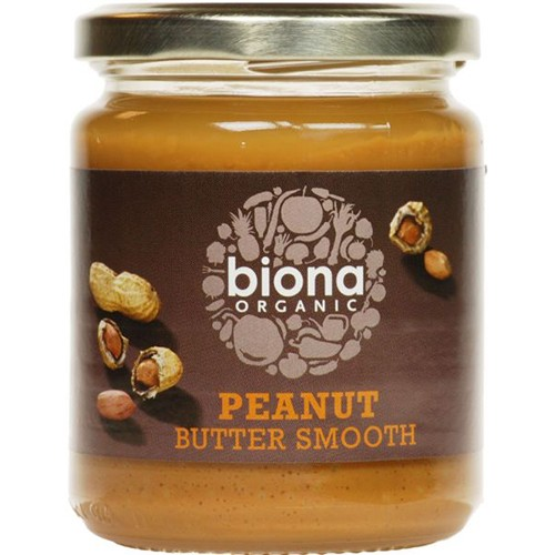 Biona Organic Peanut Butter Smooth 500g