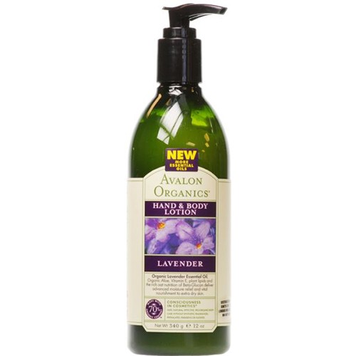 Avalon Organics Avalon Lavender Hand & Body Lotion 350ml