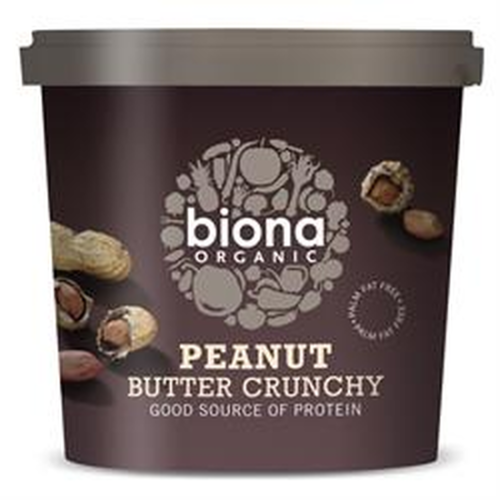 Biona Organic Peanut Butter Crunchy 1kg