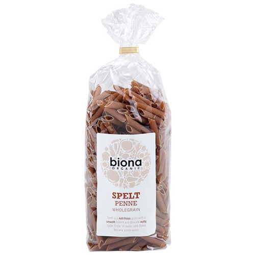 Biona Organic Wholemeal Spelt Penne 500g